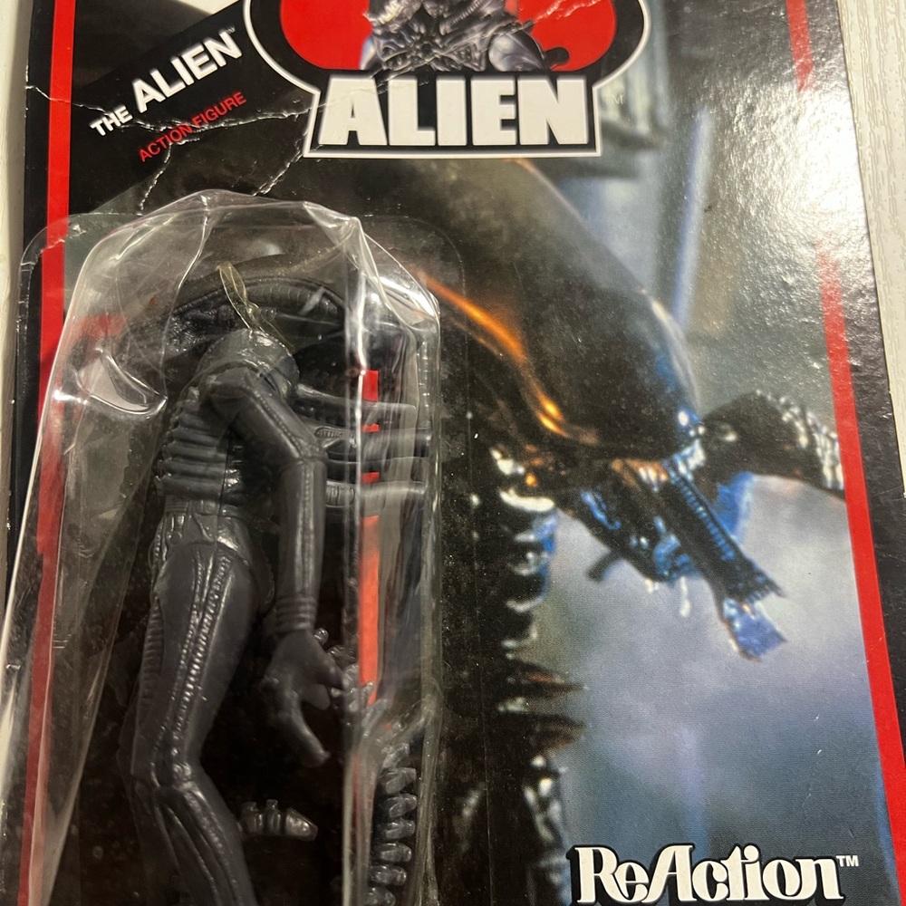 Alien Action Figure  ReAction adult collectible in box